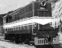 東方紅2型液力傳動調車內燃機車